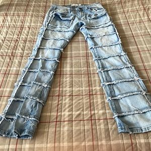 Stacked jeans size 32/34, PRICE NEGOTIABLE